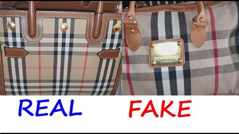 how do i know if my burberry bag is real|how to check Burberry bag.